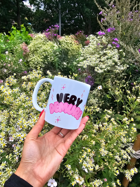 'Very Demure Very Mindful' Coffee Mug