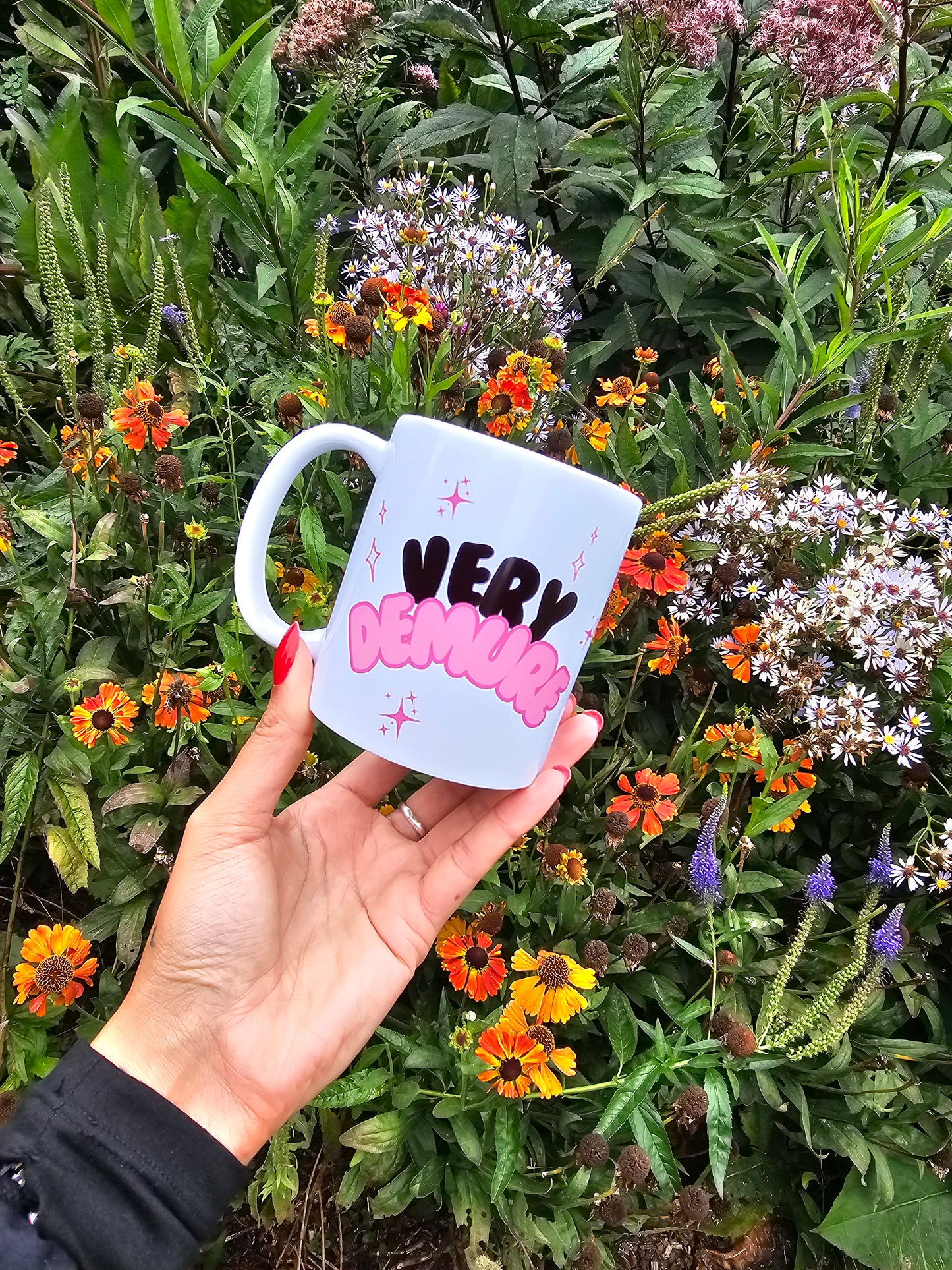'Very Demure Very Mindful' Coffee Mug