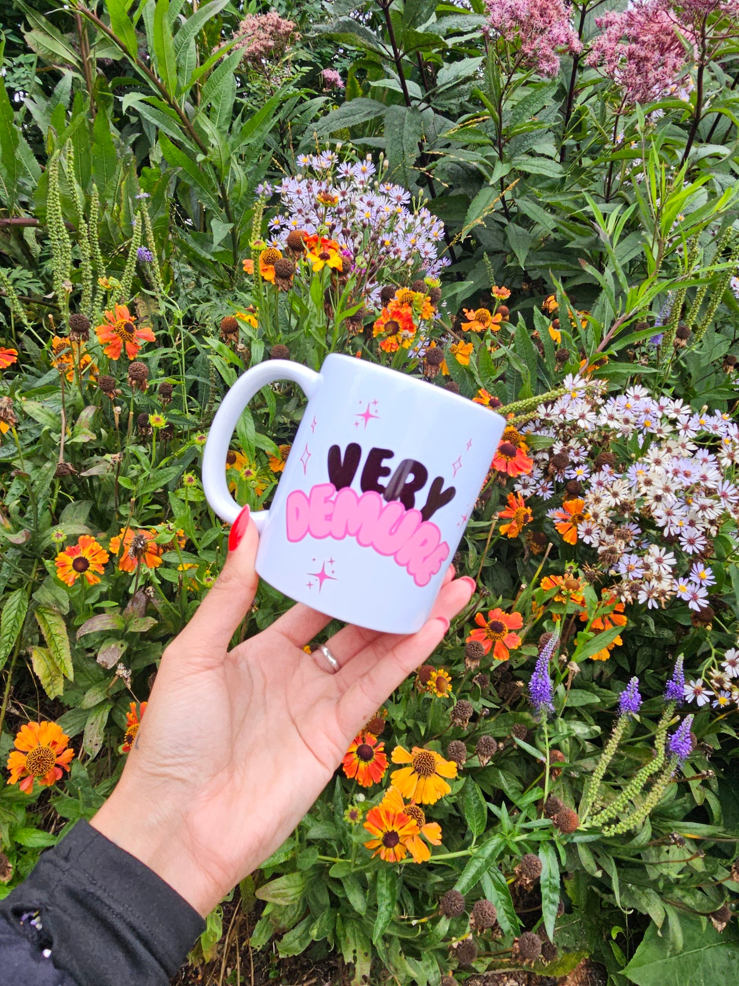 'Very Demure Very Mindful' Coffee Mug
