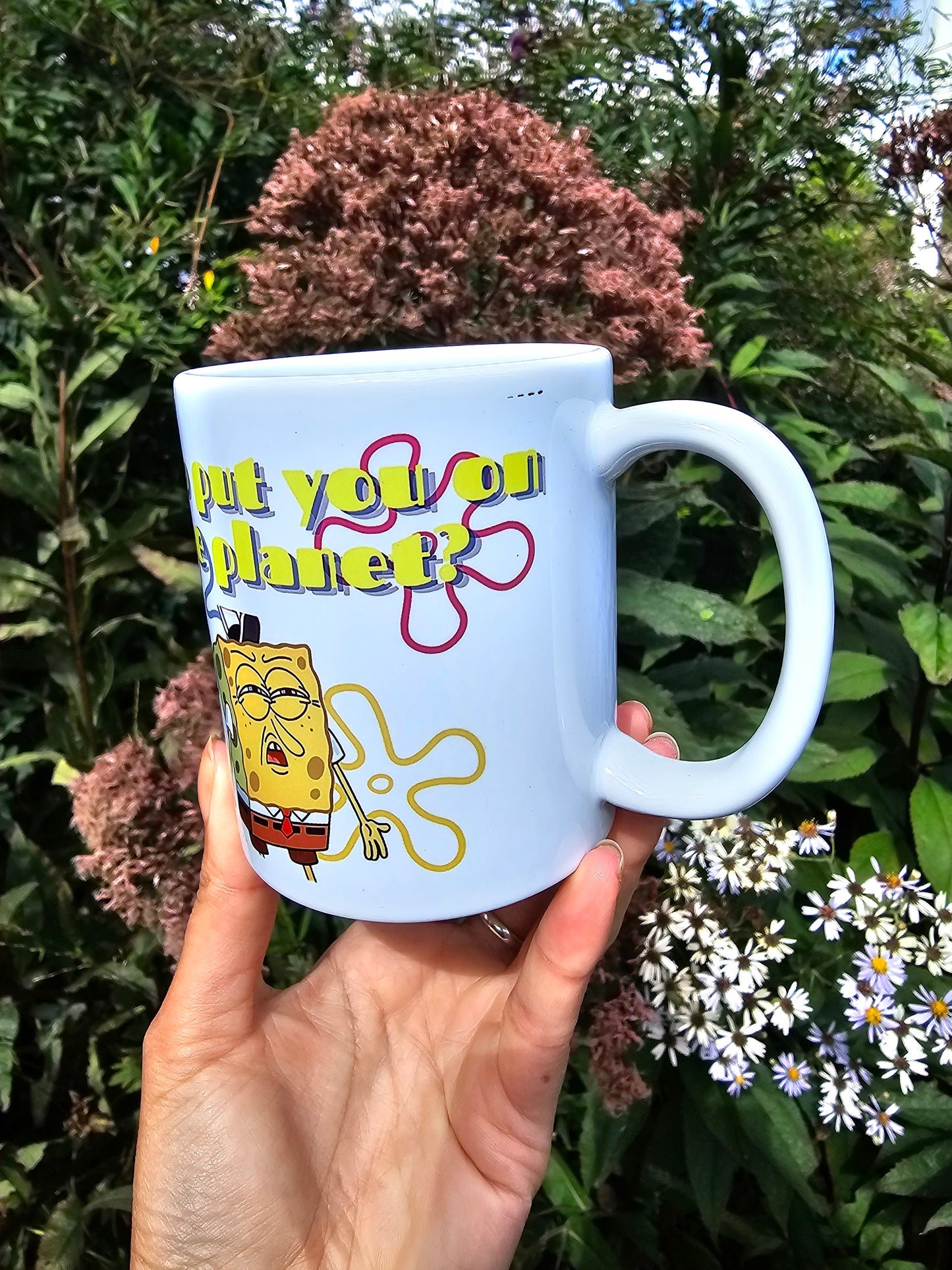Imperfectly 'Who Put You On The Planet' Coffee Mug