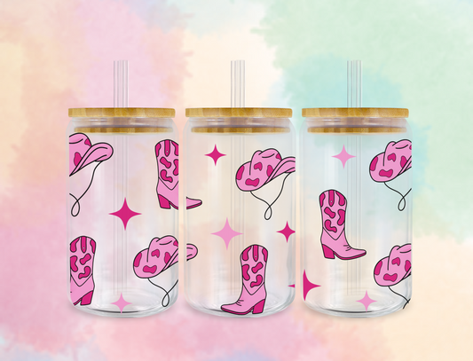 Cow Girl - Sublimation Print 16oz